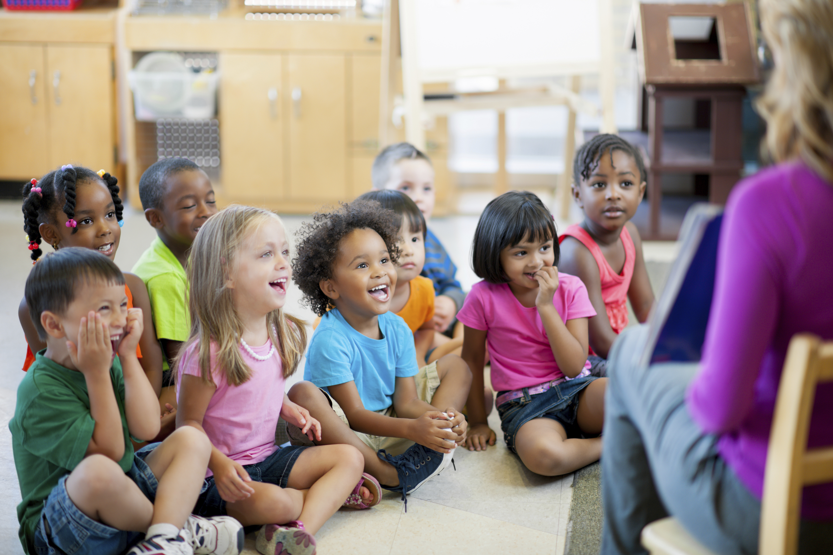 Kids at storytime