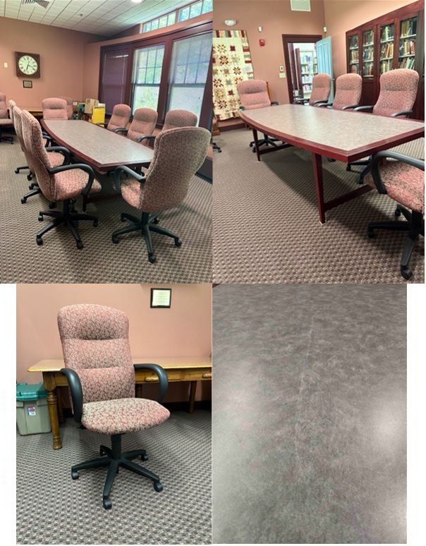 Conference Room Table and Chairs