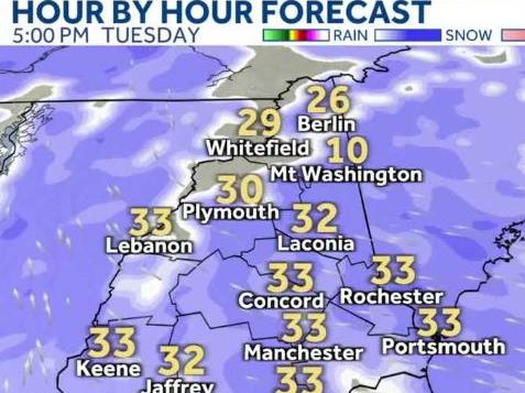 Snow map