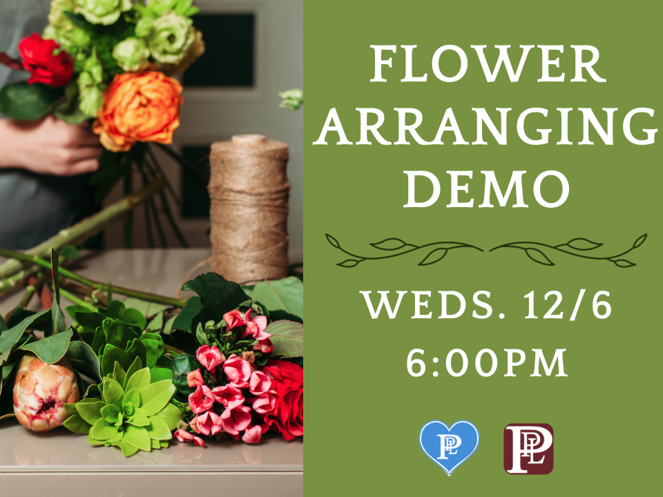 Friends of the Library Flower Arranging Demo