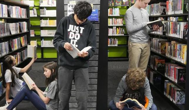 teens looking for books